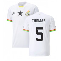 Camisa de time de futebol Gana Thomas Partey #5 Replicas 1º Equipamento Mundo 2022 Manga Curta